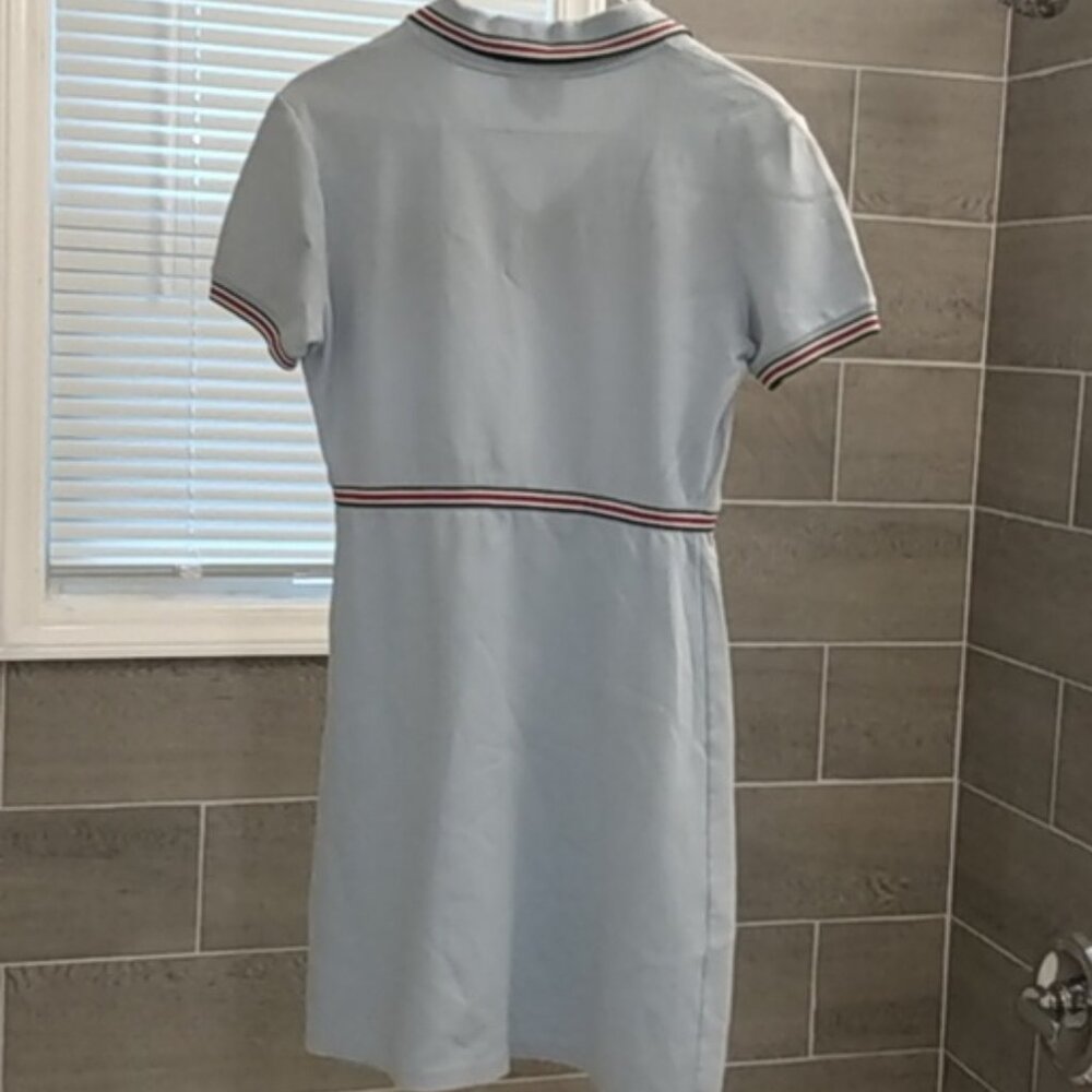 🛡️Gucci Equestrian Coat Of Arms Sherry Web Polo Dress - Picture 3 of 16